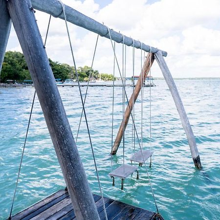 Exclusive Palafito @ Bacalar Lagoon Front Exterior foto